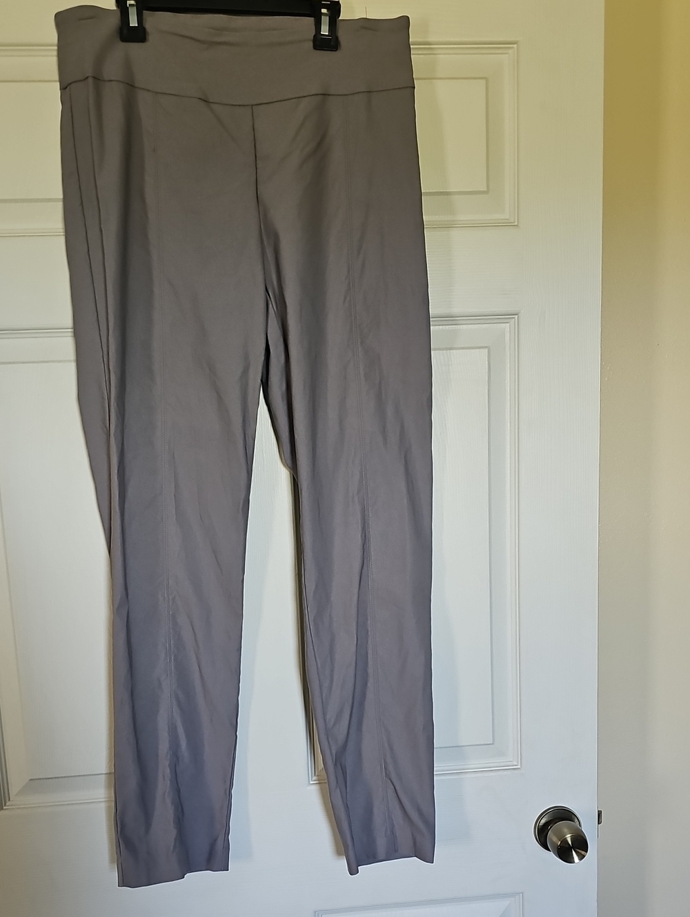 Men's Gray Stretch Pull-On Pants